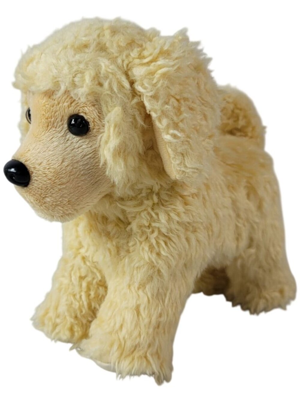 American Girl Pet Poodle Poseable Puppy Plush 6" Retired Apricot BKB85 2014